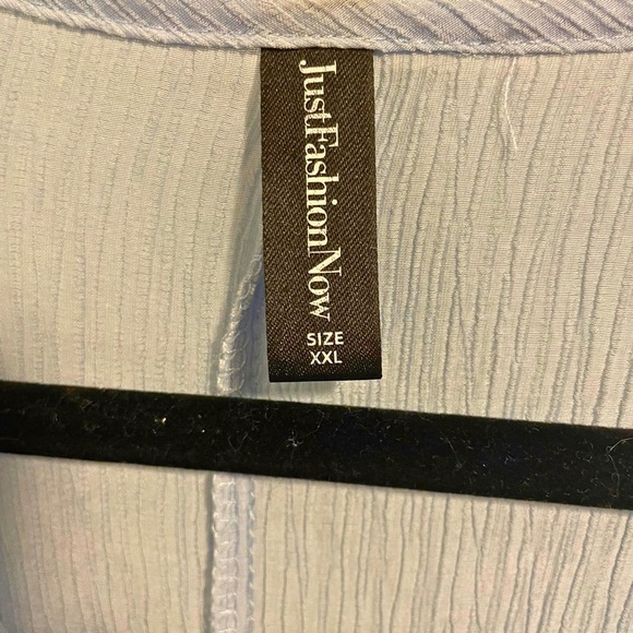 JustFashion Now XXL Women’s blue lightweight dress Pit to Pit 23” PRELOVED - Picture 4 of 11